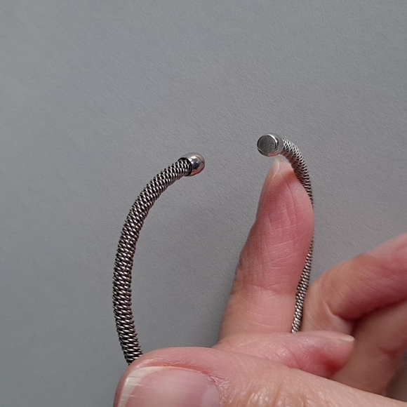 Vintage Tiffany & Co. Mesh Cuff Bracelet - Picture 11 of 12